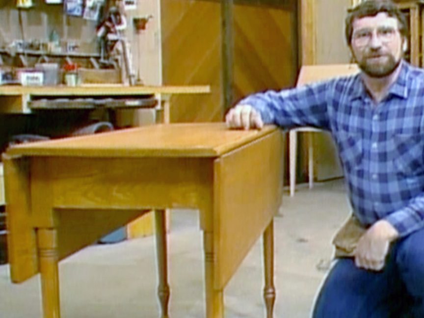 Drop Leaf table with Norm Abram