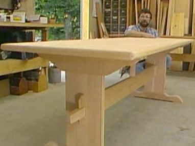 Trestle Table with Norm Abram