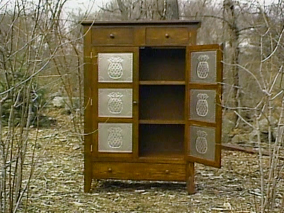 Pie Safe with Punched Tin Front The New Yankee