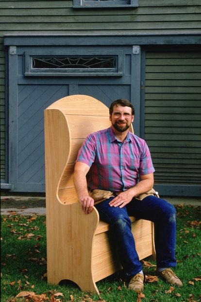 Outdoor Lidded Bench with Norm Abram
