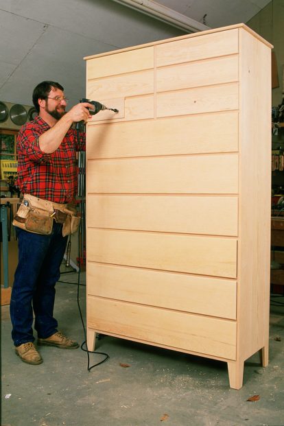 Shaker Tall Chest with Norm Abram