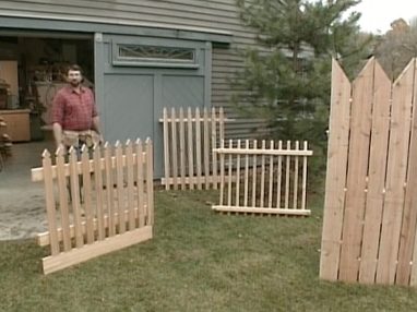 Norm Abram with Colonial Fences