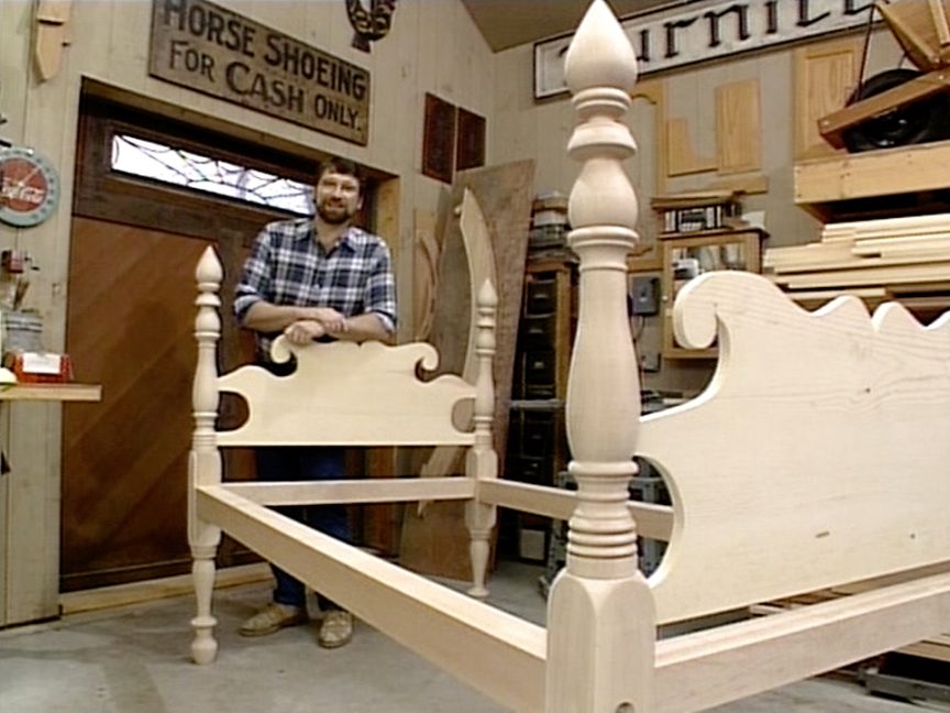 Turned Post Bed The New Yankee