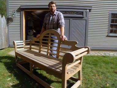 Lutyens Bench with Norm Abram
