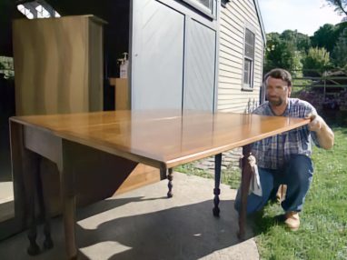 Walnut Table with Norm Abram