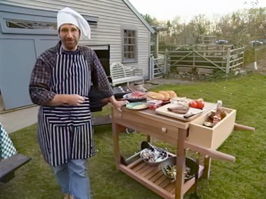 Grill Cart with Norm Abram