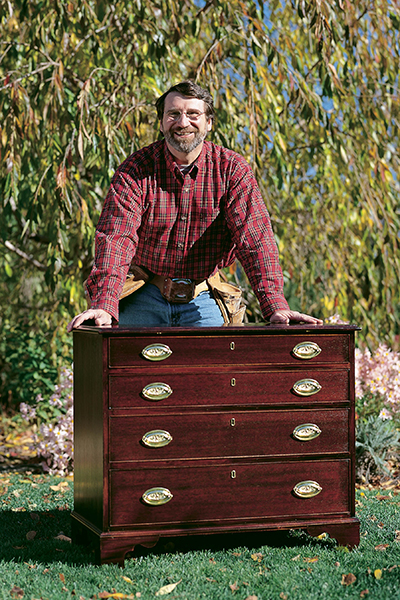 Four Drawer Dresser with Norm Abram