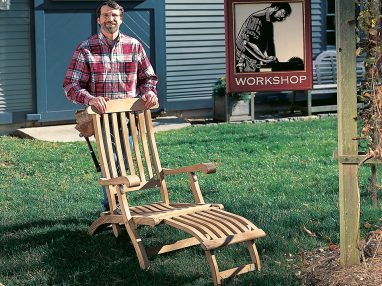 Deck Chair with Norm Abram